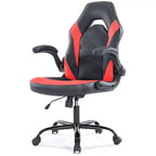 Sedia da Gaming Definitiva: Ergonomica, in Pelle PU, Sedia Direzionale da Ufficio con Braccioli Ribaltabili