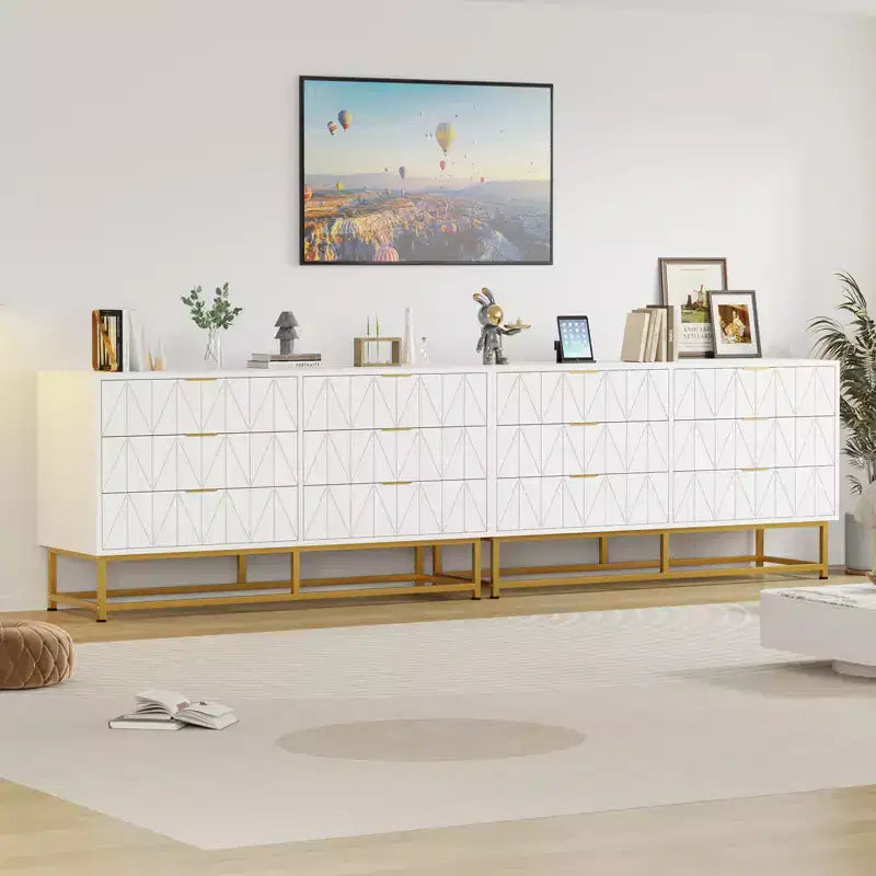 Cassettiera piccola a 6 cassetti - Comodino e organizer moderno e compatto per camera da letto/soggiorno