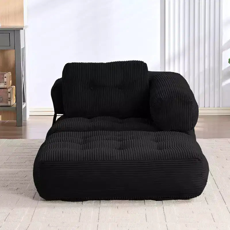 Divano Letto Pieghevole, Divano Letto Convertibile a L con Bracciolo Pieghevole