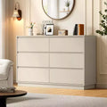 47 Wide 6 Drawer Dresser for Bedroom with Charging Station