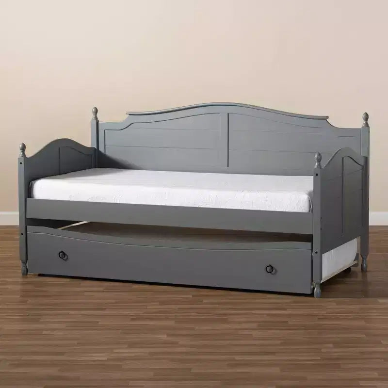 Daybed Mara Wood con secondo letto estraibile -