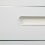 Cassettiera archivio mobile ergonomica a 3 cassetti con serratura, meccanismo antiribaltamento e cassetto per cartelle sospese per documenti legali e formato Letter