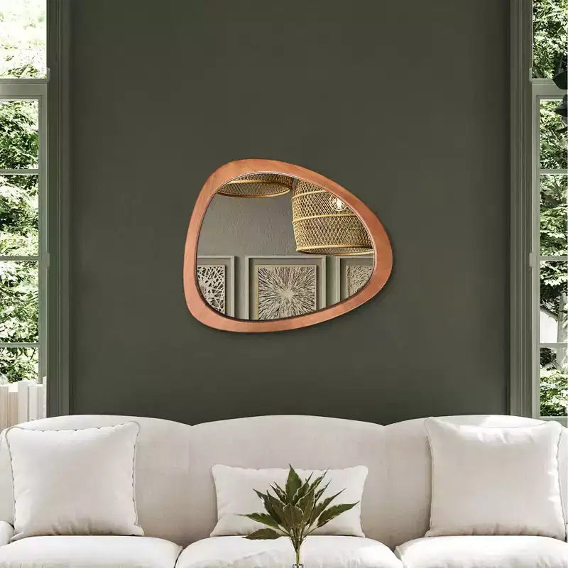 Cobblestone Mirror Natural -