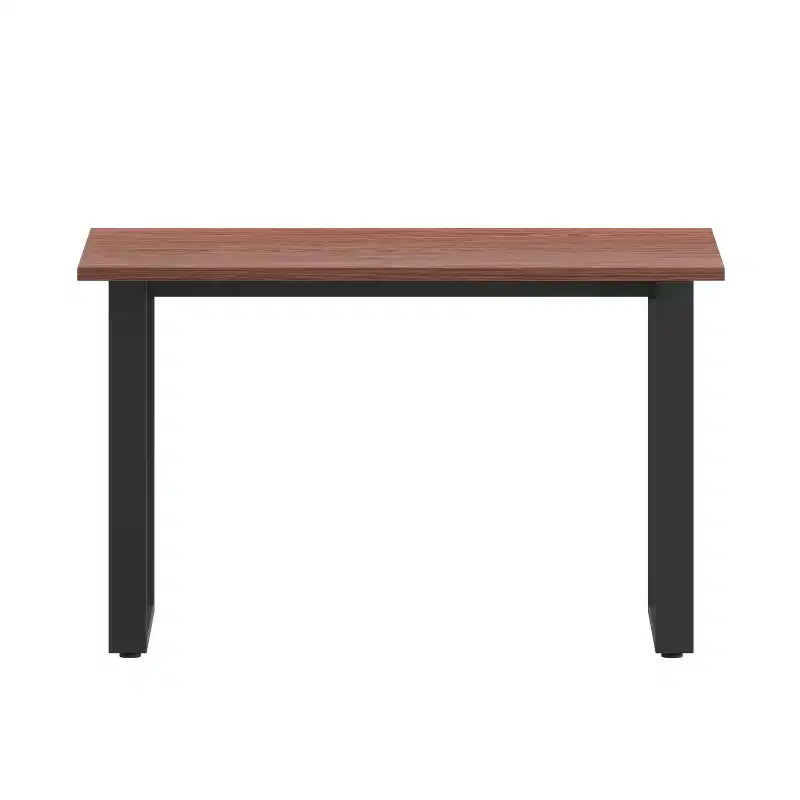 Tavolo da conferenza commerciale 48x30 con piano in laminato spesso 1" a doppia faccia con bordatura in PVC e base in acciaio resistente a U.