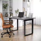 Tavolo da conferenza commerciale 48x30 con piano in laminato spesso 1" a doppia faccia con bordatura in PVC e base in acciaio resistente a U.