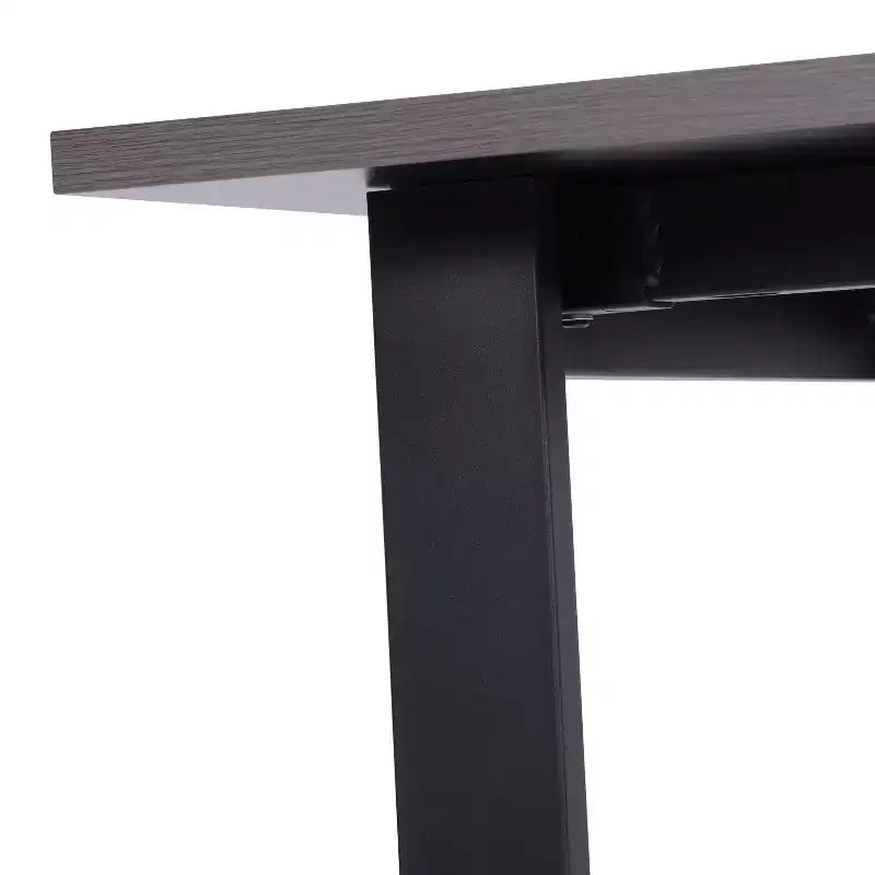 Tavolo da conferenza commerciale 48x30 con piano in laminato spesso 1" a doppia faccia con bordatura in PVC e base in acciaio resistente a U.