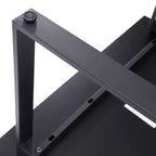 Tavolo da conferenza commerciale 48x30 con piano in laminato spesso 1" a doppia faccia con bordatura in PVC e base in acciaio resistente a U.