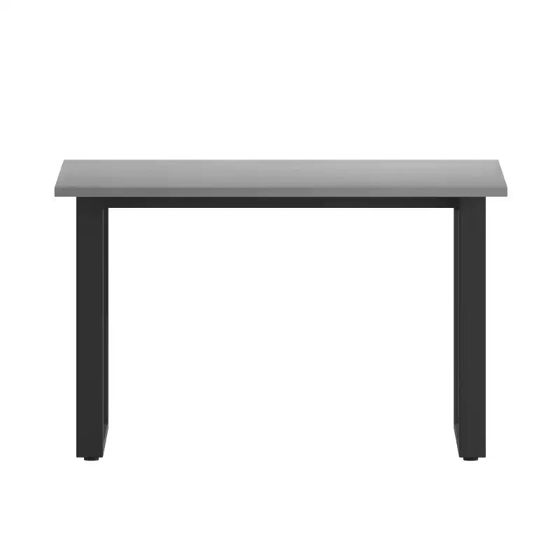 Tavolo da conferenza commerciale 48x30 con piano in laminato spesso 1" a doppia faccia con bordatura in PVC e base in acciaio resistente a U.